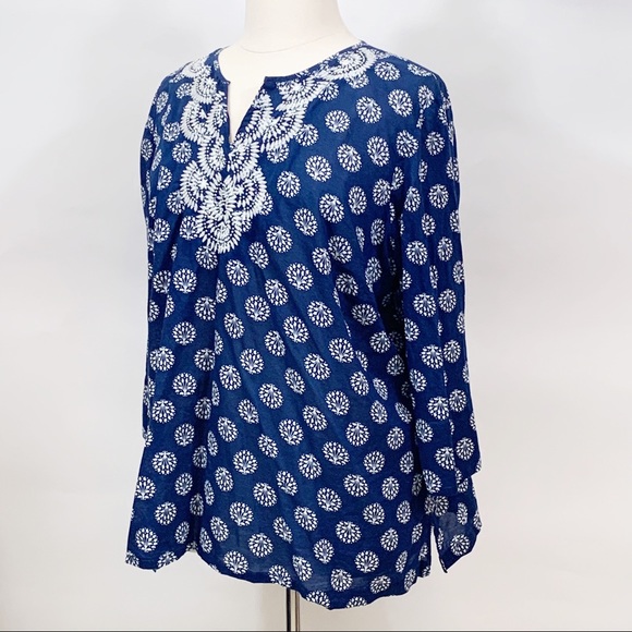 talbots tunic tops